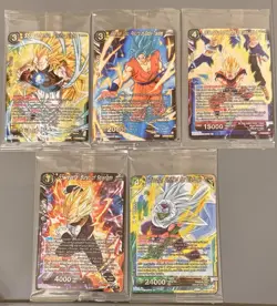 Dragon Ball Super TCG Masters Zenkai Series; Holo Promo (PR) Card Set; Sealed - Image 1
