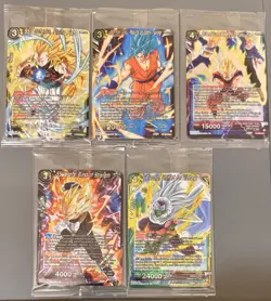 Dragon Ball Super TCG Masters Zenkai Series; Holo Promo (PR) Card Set; Sealed - Image 2