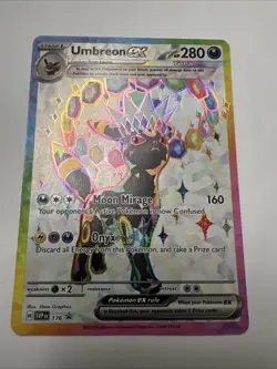 Pokemon Umbreon EX SVP 176 Premium Figure Collection Black Star Promo - Image 1