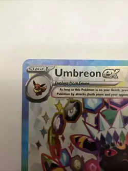 Pokemon Umbreon EX SVP 176 Premium Figure Collection Black Star Promo - Image 2