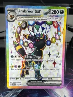 Pokemon TCG Umbreon EX SVP176 Premium Figure Collection Black Star Promo NM/M - Image 1