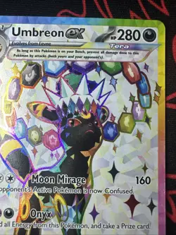 Pokemon Umbreon EX SVP 176 Premium Figure Collection Black Star Promo NM Holo - Image 2