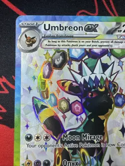 Pokemon Umbreon EX SVP 176 Premium Figure Collection Black Star Promo NM Holo - Image 3