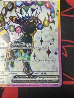 Pokemon Umbreon EX SVP 176 Premium Figure Collection Black Star Promo NM Holo - Image 5