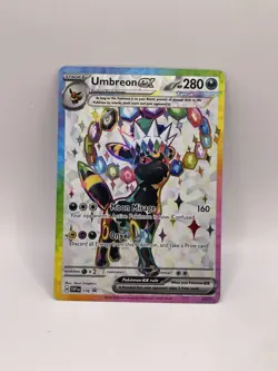 Pokemon Umbreon ex SVP 176 Premium Figure Collection Black Star Promo - Image 1