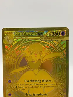 Pokemon TCG Mega Evolutions - Mega Gardevoir EX 187/132 Gold Card SEE PHOTOS - Image 2