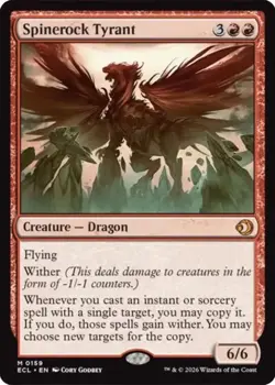 Spinerock Tyrant (Foil) 159 MTG NM - Lorwyn Eclipsed - Image 1