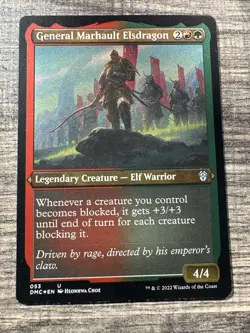 General Marhault Elsdragon 53/281 Dominaria United Etched Foil MTG LP - Image 1