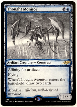 MTG Thought Monitor Modern Horizons 2 341 NM Rare - Image 1