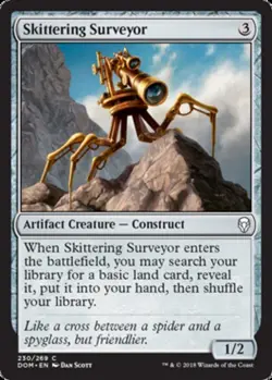 Skittering Surveyor - Foil x1 - Dominaria - NM-Mint, English - Dominaria - Image 1