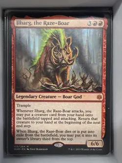 Ilharg, the Raze-Boar ~ War of the Spark [ NearMint ] [ Magic MTG ] - Image 1
