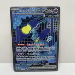 Iron Crown ex 158/131 SIR (NM) - Prismatic Evolutions - Illustration Pokemon TCG - Image 1