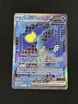 Iron Crown ex SIR 158/131 Pokemon Sv: Prismatic Evolutions Holo - Image 1