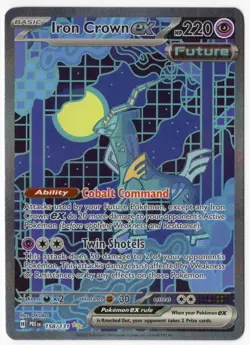 Iron Crown ex 158/131 SIR (NM) - Prismatic Evolutions - Illustration Pokemon TCG - Image 1