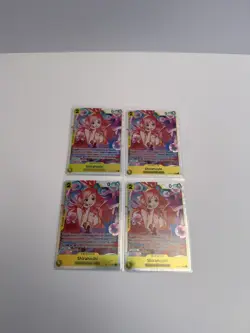 One Piece TCG Shirahoshi OP12-102 SR Legacy of the Master 4X PLAYSET - Image 1