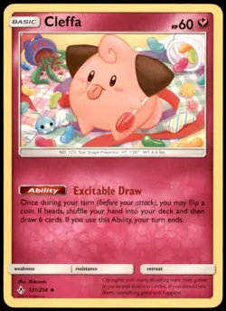 Pokemon - Cleffa #131/214 - SM - Unbroken Bonds Uncommon - Image 1