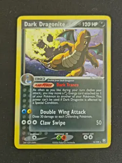 Dark Dragonite Holo - ex Team Rocket Returns 15/109 2005 LP Pokemon - Image 1