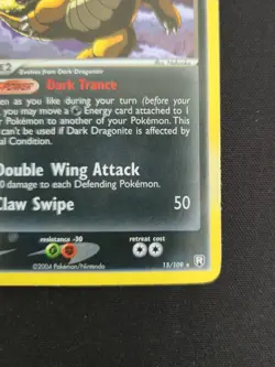 Dark Dragonite Holo - ex Team Rocket Returns 15/109 2005 LP Pokemon - Image 4