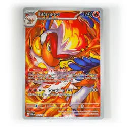 Pokemon - Infernape - 173/167 - SV Twilight Masquerade - Illustration Rare Card - Image 1