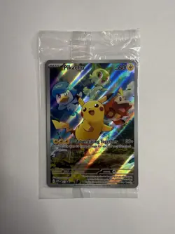 Pikachu #27 SEALED Pokemon TCG Black Star Promo Mint Paldea Evolved ETB 027 - Image 1