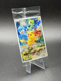 TCG Pokemon Pikachu 027 Paldea Evolved S&V Black Star Promo Holo Sealed NM/M - Image 1