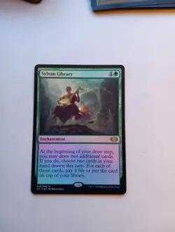 Sylvan Library Commander Collection: Green Foil - Image 1