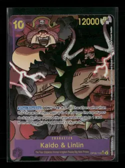Kaido & Linlin (Parallel) OP08-119 One Piece Two Legends SEC NM English - Image 1