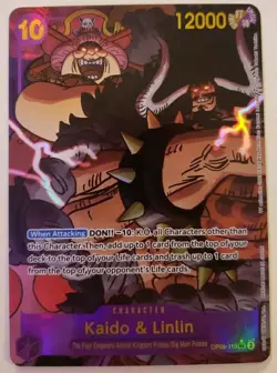 ONE PIECE TWO LEGENDS Kaido and Linlin OP08-119 SEC Parallel Alternate Art - Image 1