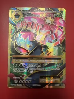 Pokemon TCG M Venusaur EX XY Evolutions Full Art Card 100/108 - Image 1