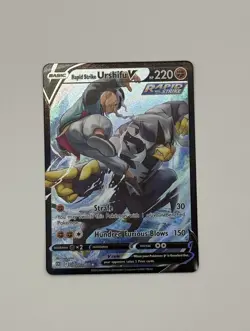 Rapid Strike Urshifu V TG20/TG30 Brilliant Stars Trainer Gallery NM Pokemon Card - Image 1