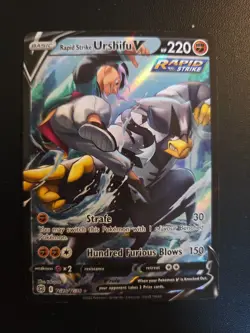 Pokemon TCG Rapid Strike Urshifu V TG20/TG30 Brilliant Stars Gallery VLP - Image 1