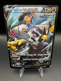 Rapid Strike Urshifu V TG20/TG30 Pokemon Brilliant Stars Trainer Gallery Holo NM - Image 1