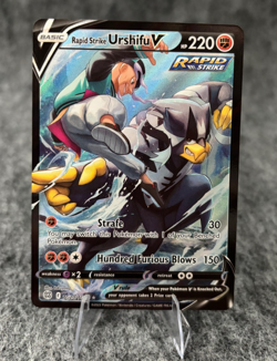 Pokemon TCG Swsh09: Brilliant Stars Rapid Strike Urshifu V TG20/TG30 Holo, NM - Image 1