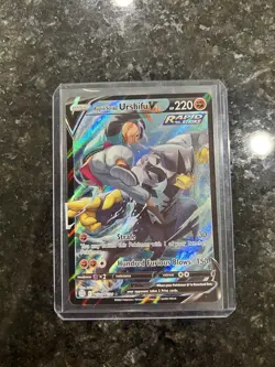 Pokemon Urshifu v Trainer Gallery Rapid Strike TG20/TG30 Brilliant Stars Eng NM+ - Image 1
