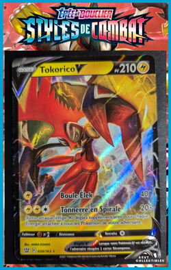 Carte Pokemon Tokorico V 050/163 EB05 EB5 Styles De Combat Epee Et Bouclier FR - Image 1