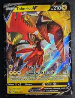 Carte Pokemon Tokorico V 050/163 EB05 EB5 Styles De Combat Epee Et Bouclier FR - Image 2
