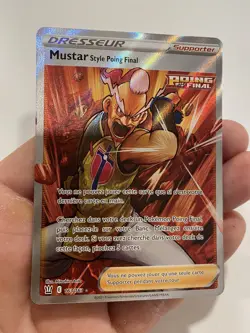 🇫🇷 Carte Pokemon Mustar Style Poing Final 163/163 EB05 Styles de Combat FR TBE - Image 3