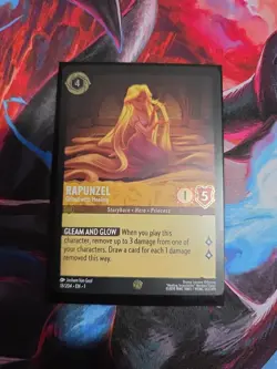 Disney Lorcana TCG Rapunzel: The First Chapter Healing 18/204 Legendary Card - Image 1