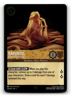 Rapunzel - Gifted with Healing 18/204 Legendary The First Chapter Cold Foil - Image 1