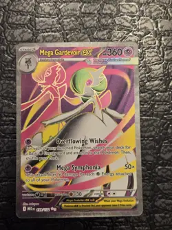 Pokemon Mega Gardevoir ex 159/132 Me01: Mega Evolution Holo Ultra Rare TCG NM - Image 3