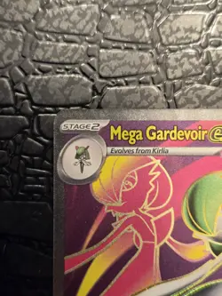 Pokemon Mega Gardevoir ex 159/132 Me01: Mega Evolution Holo Ultra Rare TCG NM - Image 4