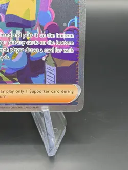 Pokemon TCG Iono 237/091 Paldean Fates Special Illustration Rare SIR NM - Image 5