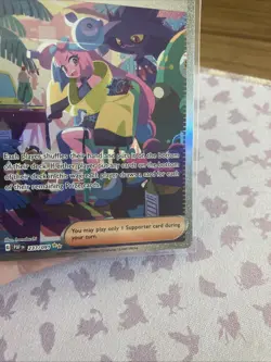 Iono 237/091 Special Illustration Rare Paldean Fates - Pokemon TCG SIR NM - Image 3