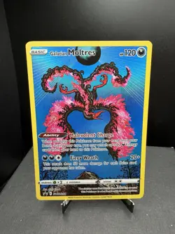 Pokemon TCG Sword & Shield Galarian Moltres SWSH284 Full Art Black Star Promo NM - Image 1