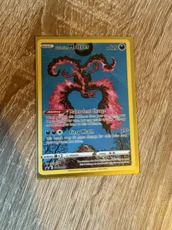 Pokemon TCG: Galarian Moltres SWSH284 Crown Zenith Black Star Promo - Image 1