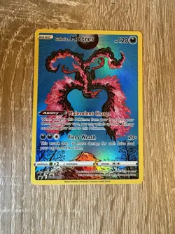 Pokemon TCG: Galarian Moltres SWSH284 Crown Zenith Black Star Promo - Image 2