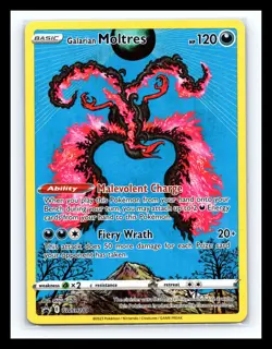 💥 Galarian Moltres SWSH284 - Black Star Promo Pokemon TCG 2023 Holo Rare - Image 1