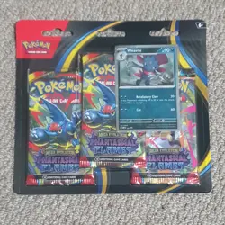 Pokemon Phantasmal Flames - Weavile 3-Pack Booster Blister Factory Sealed - Image 1