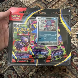 Pokemon Phantasmal Flames - Weavile 3-Pack Booster Blister Factory Sealed - Image 1