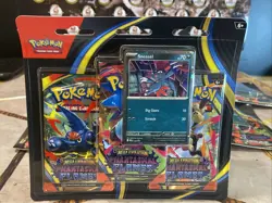 LOT OF 8 Pokemon Phantasmal Flames Sneasel 3 Pack Booster Blister Factory Sealed - Image 2